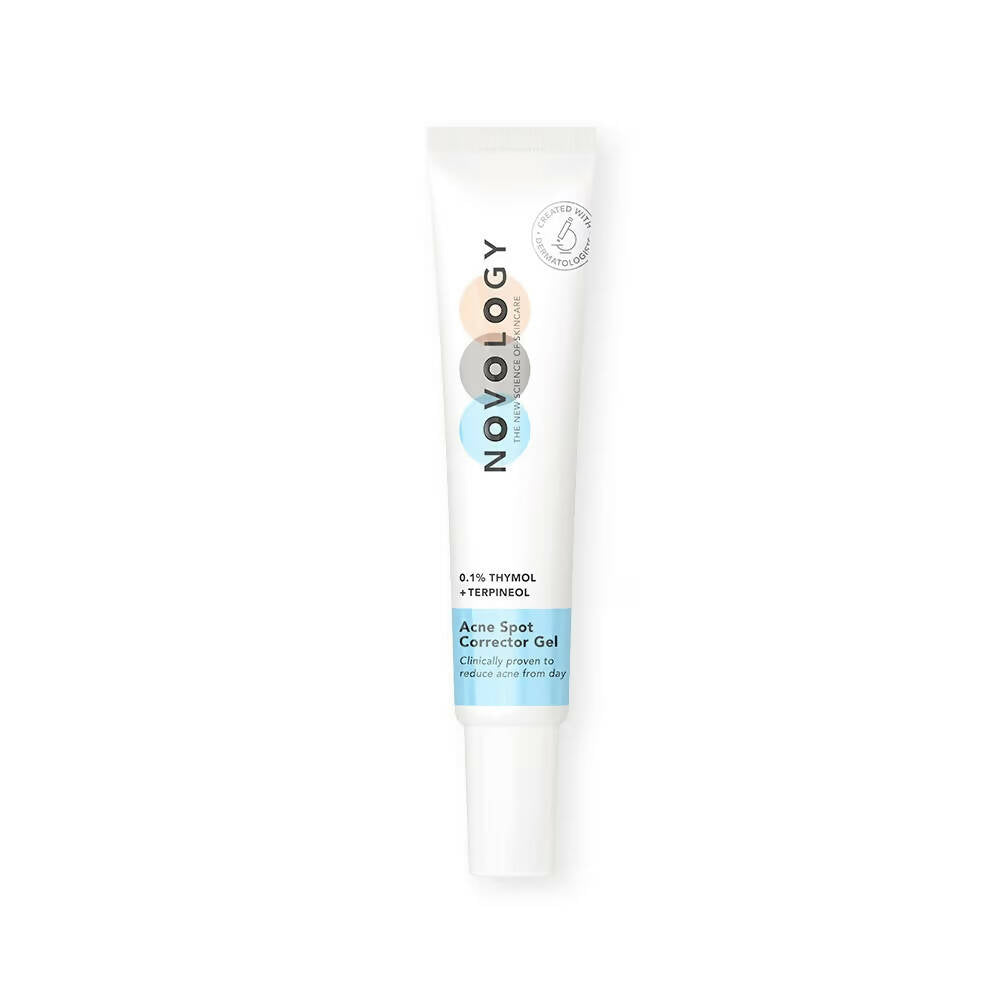 Novology Acne Spot Corrector Gel With 0.1% Thymol + Terpineol - Distacart