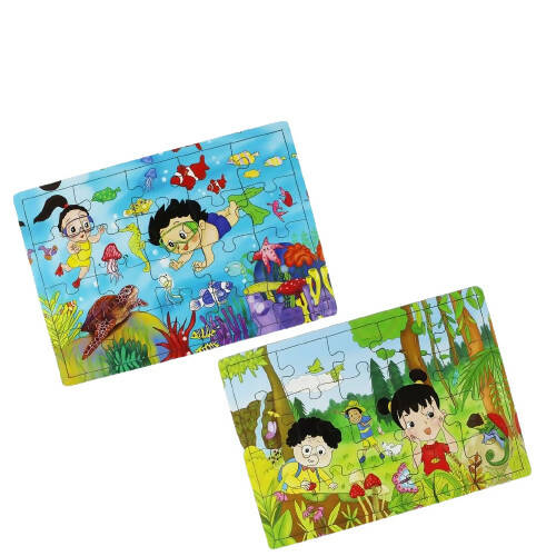 Matoyi Jigsaw Puzzles Combo – Marine World & Nature Park - Distacart