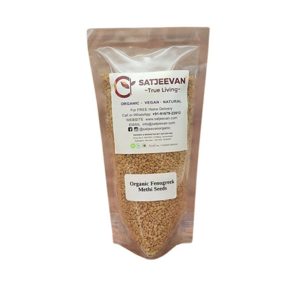 Satjeevan Organic Fenugreek Methi Dana - Distacart