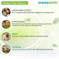 Thumbnail for Mamaearth Onion Hair Serum For Strong , Frizz Free Hair