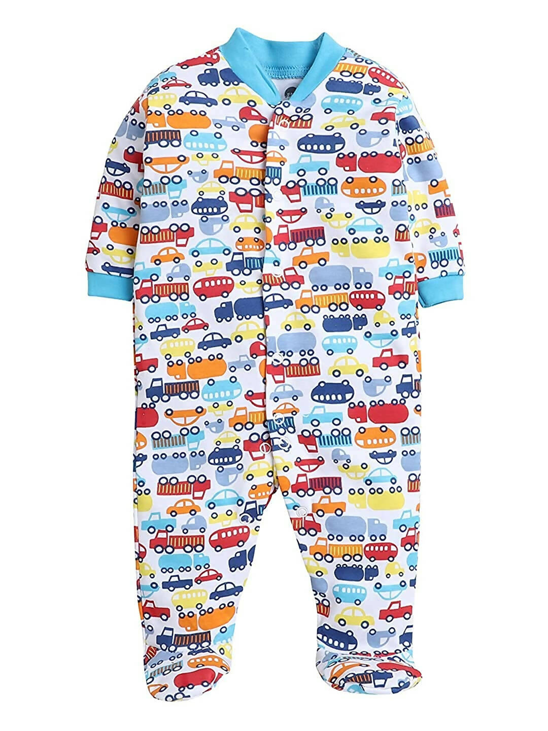 Daddy - G Rompers/Sleepsuits/Jumpsuit /Night Suits for New Born Babies - Turquoise - Distacart