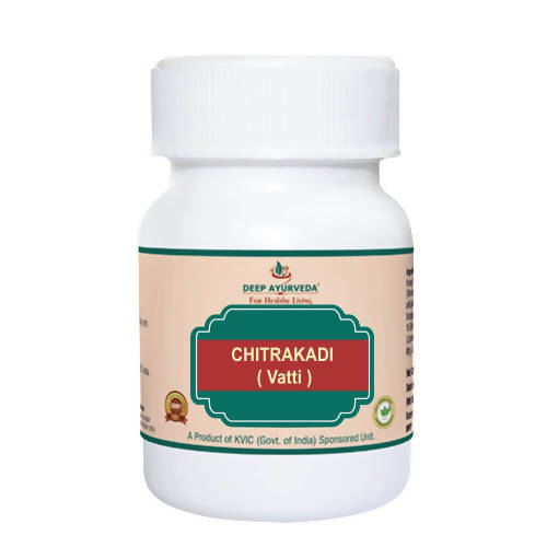 Deep Ayurveda Chitrakadi Vatti - Distacart