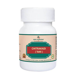 Deep Ayurveda Chitrakadi Vatti - Distacart