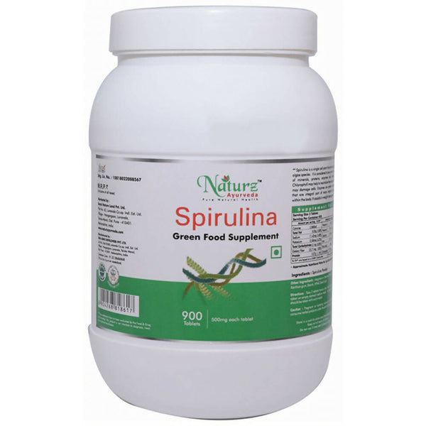 Naturz Ayurveda Spirulina Tablets - Distacart