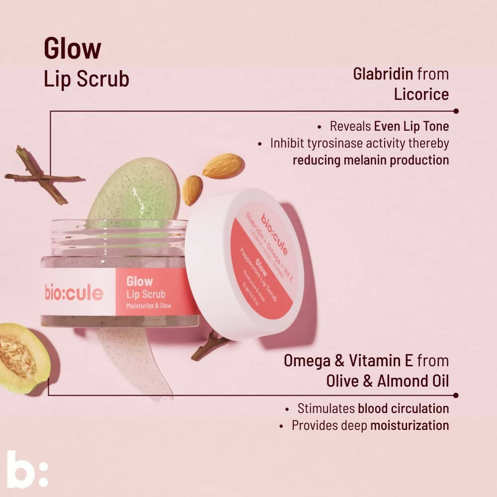 Biocule Glow Lip Scrub - Distacart