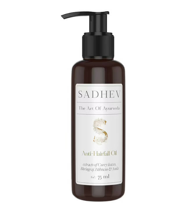 Sadhev Ayurvedic Anti-Hair Fall Oil - Distacart