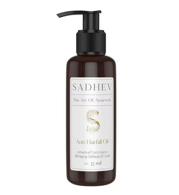 Sadhev Ayurvedic Anti-Hair Fall Oil - Distacart