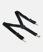 Thumbnail for Manet Boys Solid Suspenders - Black - Distacart