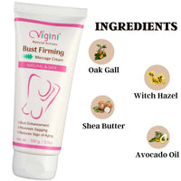 Thumbnail for Vigini Natural Actives Breast Bust Body Shaping Toner Firming Tightening Growth Oil Cream - Distacart