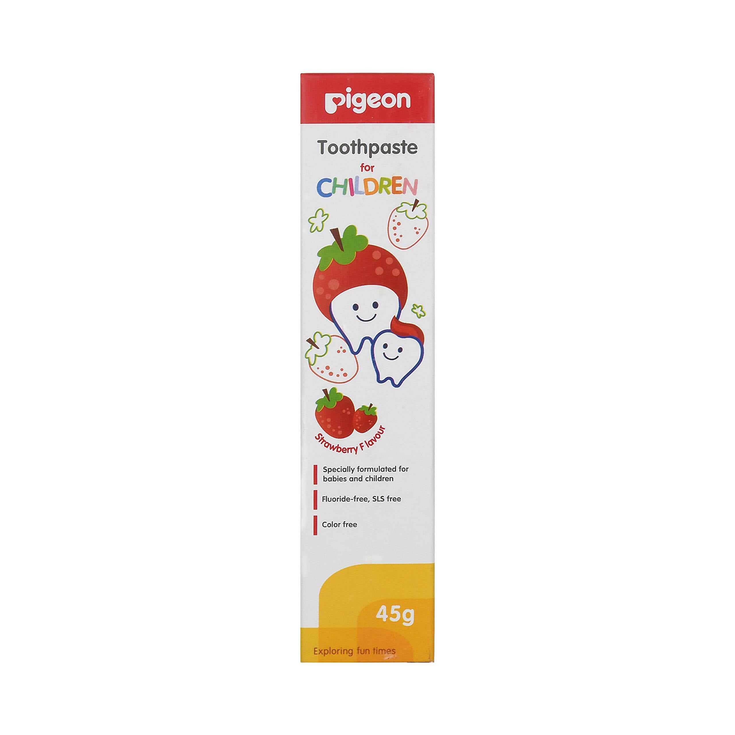 Pigeon Strawberry Toothpaste for Kids - Distacart