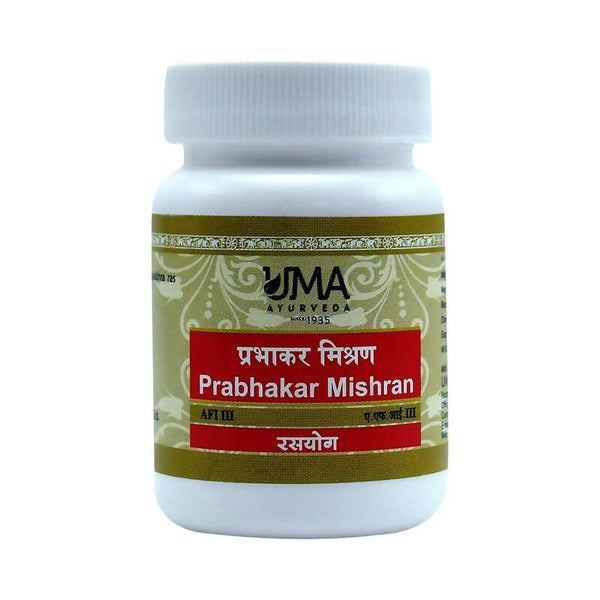 Uma Ayurveda Prabhakar Mishran Tablets - Distacart
