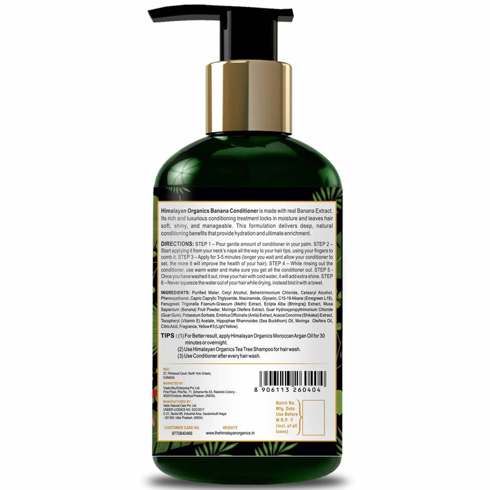 Himalayan Organics Banana Conditioner 300 ml