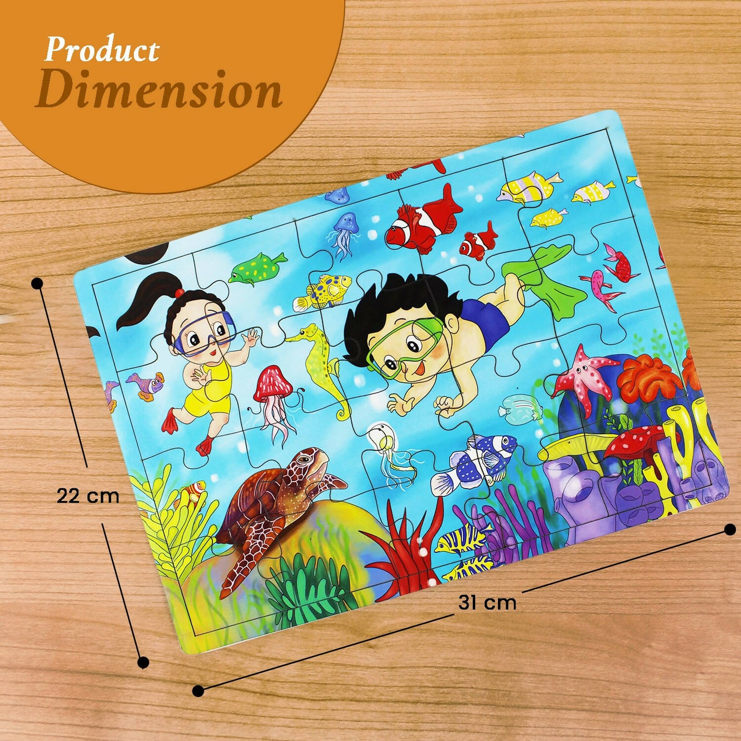 Matoyi Marine World Jigsaw Puzzle For Kids - Distacart