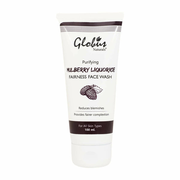 Globus Naturals Mulberry Liquorice Fairness Face Wash - Distacart