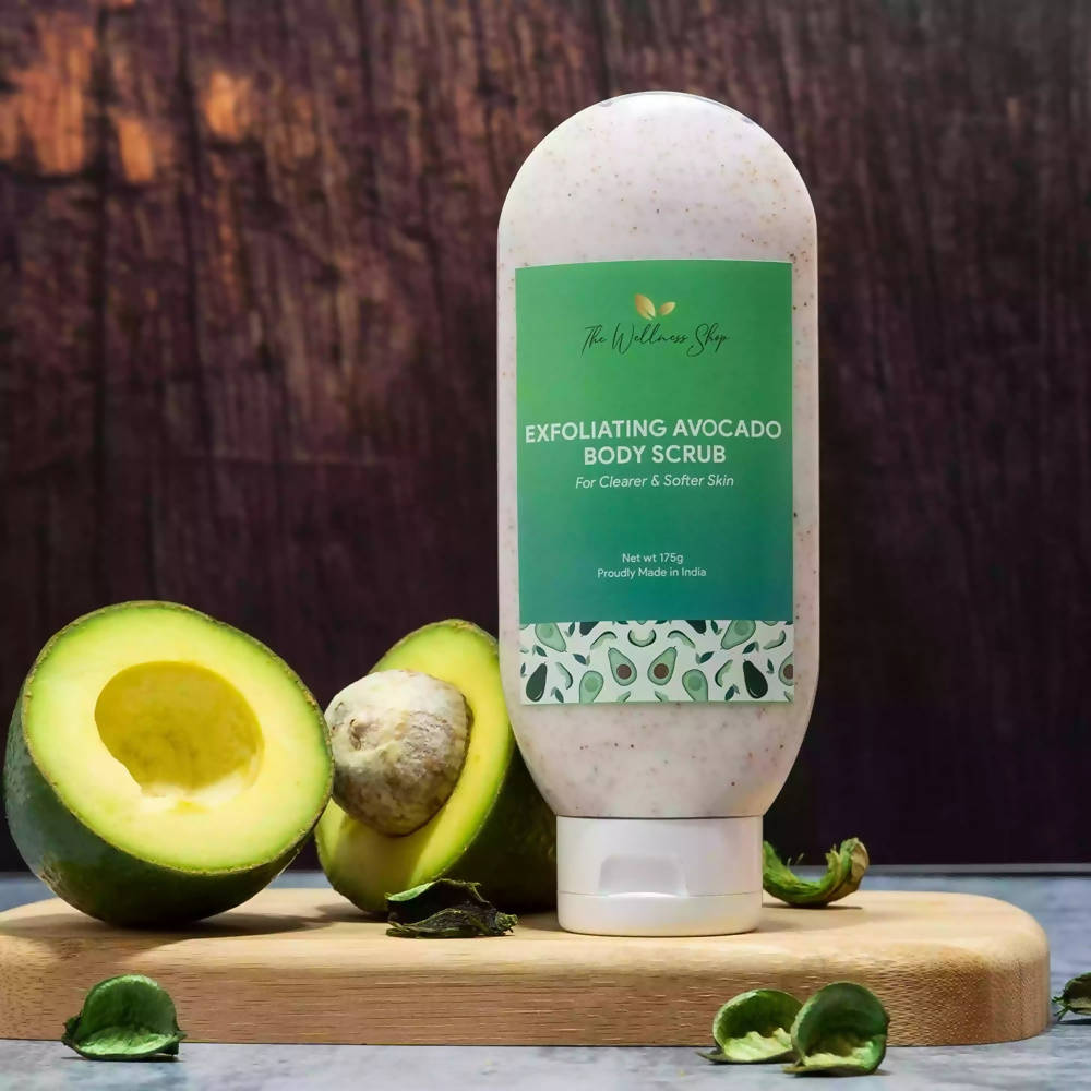 The Wellness Shop Exfoliating Avocado Body Scrub