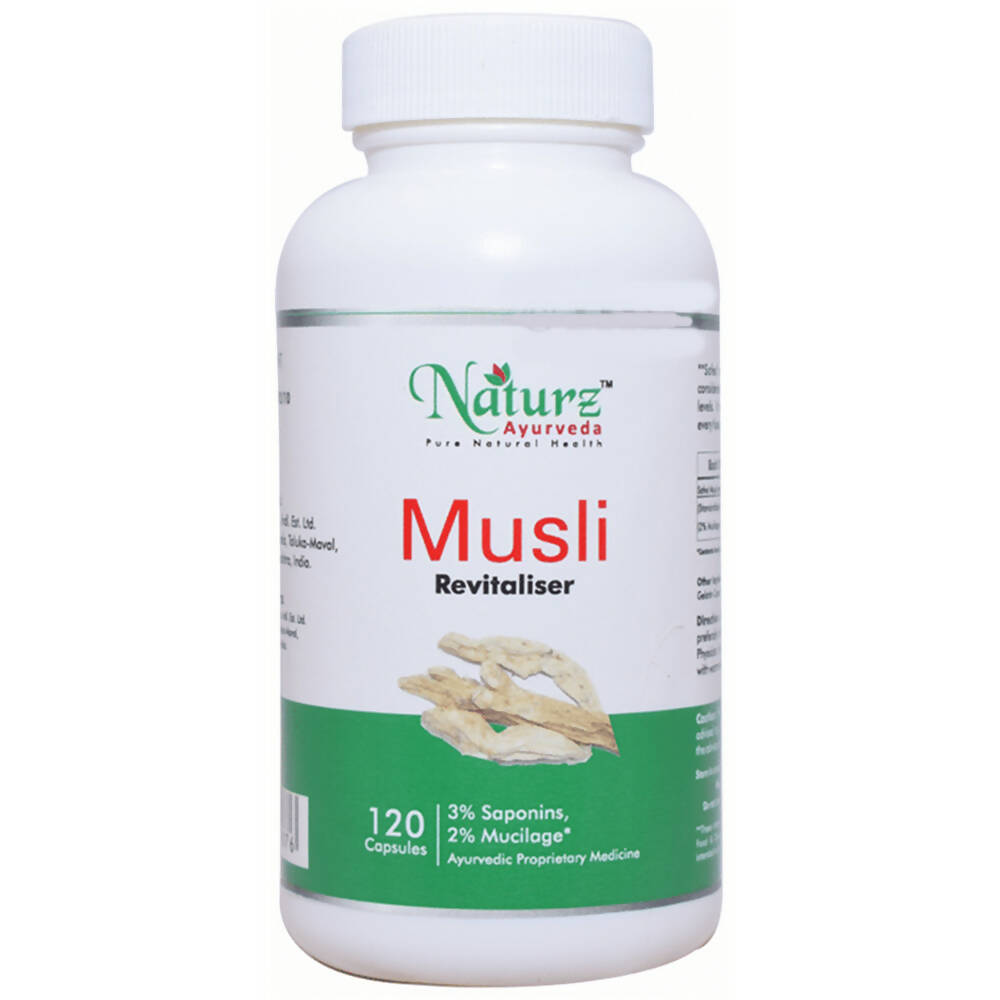 Naturz Ayurveda Musli Capsules - Distacart