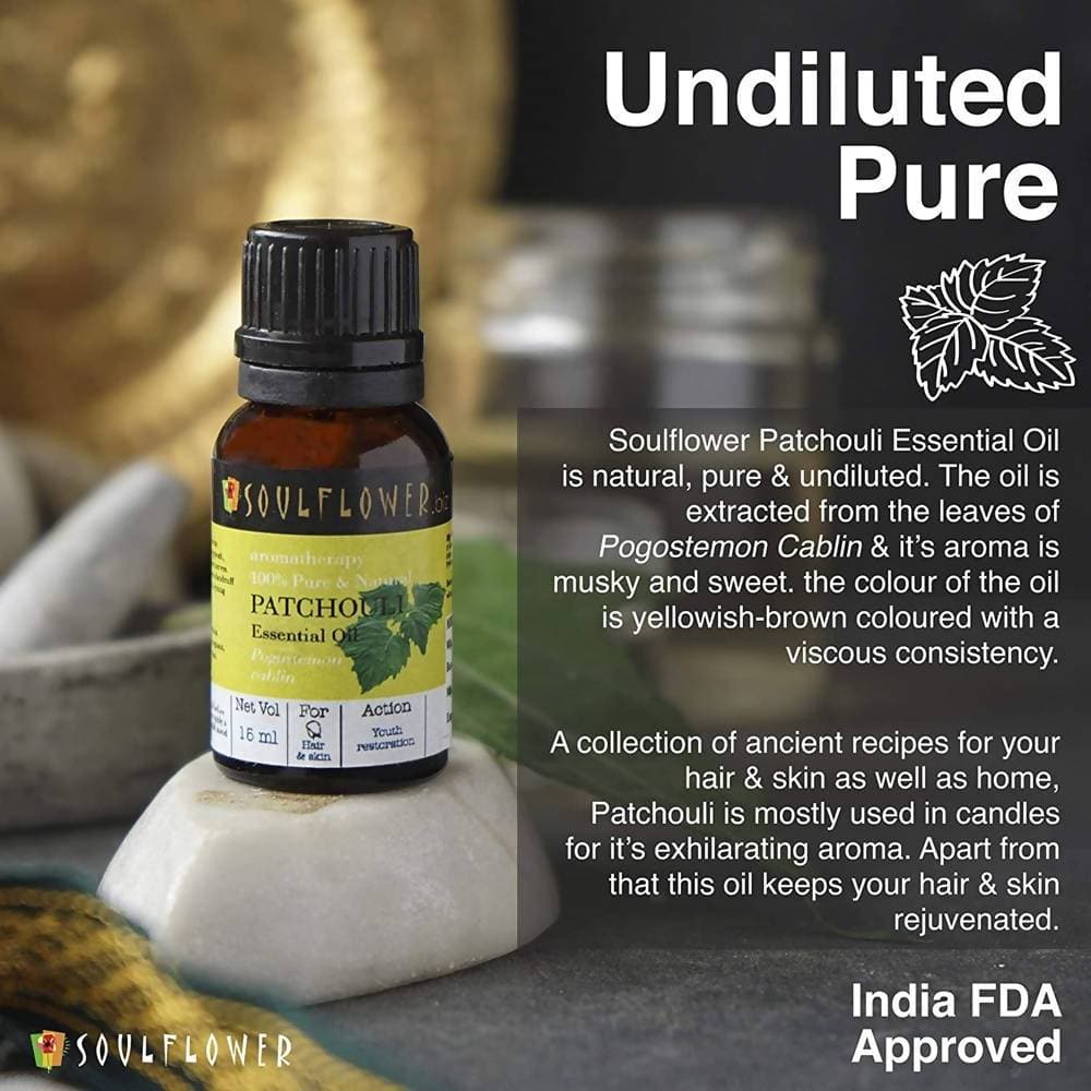 Soulflower Patchouli Essential Oil - Distacart