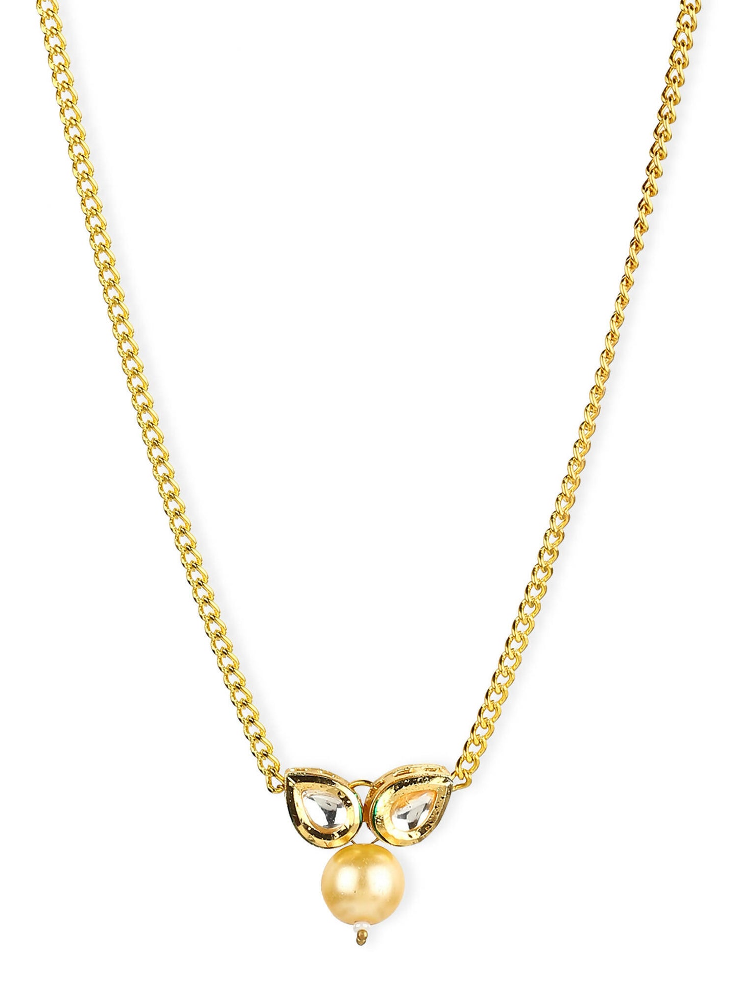 Women's Gold-Plated Necklace - Ruby Raang - Distacart