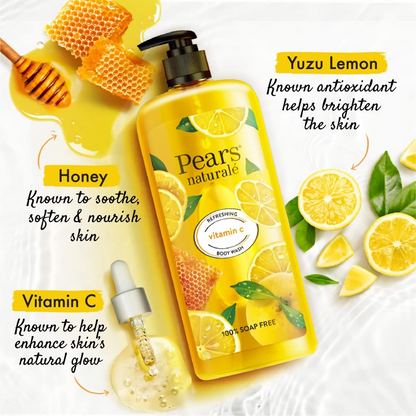 Pears Naturale Refreshing Vitamin C Body Wash - Distacart