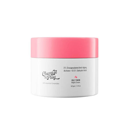 Chemist At Play Oily Skin Night Cream - Distacart