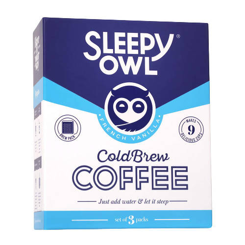 Sleepy Owl French Vanilla Cold Brew Coffee
