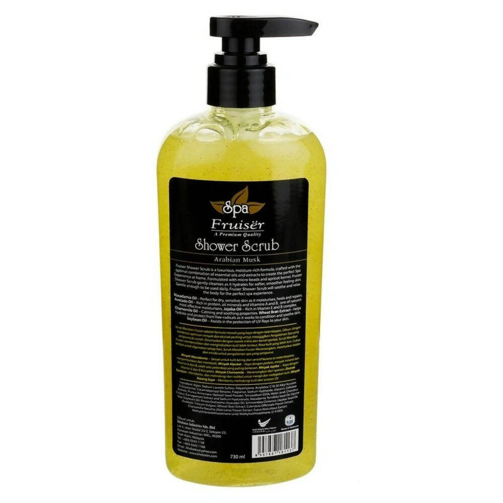 Fruiser Shower Scrub With Arabian Musk - Distacart