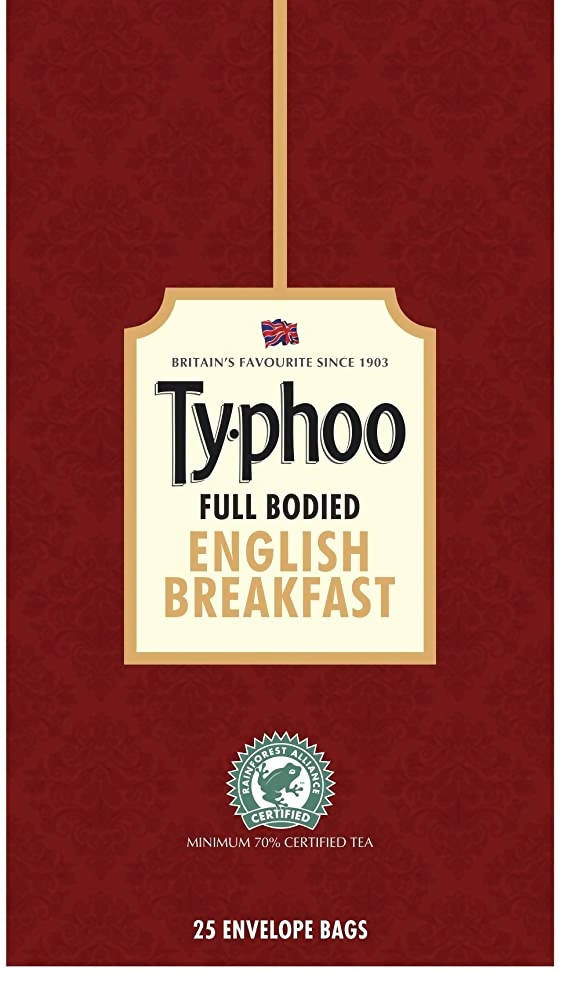 Typhoo Full Bodied English Breakfast Tea Bags