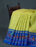 Thumbnail for Parrot Green Colour With All Over Buttes Semi Silk Kota Saree By Gayathri Reddy Designer Studio - Distacart