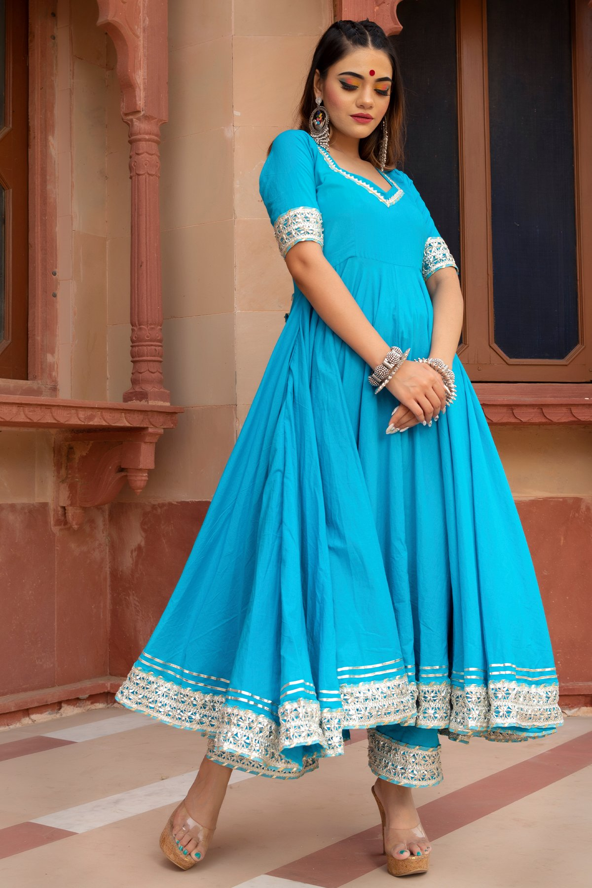 Kalamkari anarkalis on sale online
