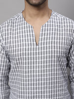 Thumbnail for Even Apparels Multi Pure Cotton Open Neck Kurta - Distacart