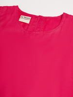 Thumbnail for InWeave Women's Fuchsia Short Kurta Palazzo Set - Distacart