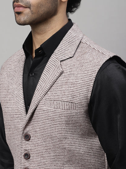 Even Apparels Men's Cream Pure Wool Nehru Jacket - Distacart