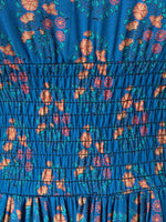 Thumbnail for Kalini Women Blue & Pink Floral Anarkali Kurta - Distacart