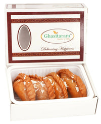 Thumbnail for Ghasitaram Sugarfree Healthy Wheat Gujiya Box - Distacart