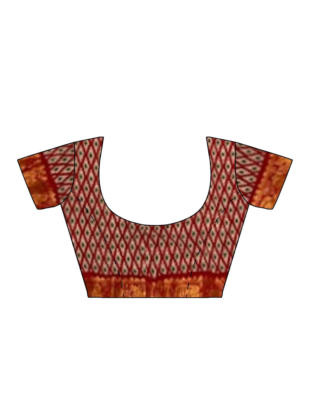 Tikhi Imli Ethnic Motifs Printed Cotton Ready to Wear Saree - Distacart