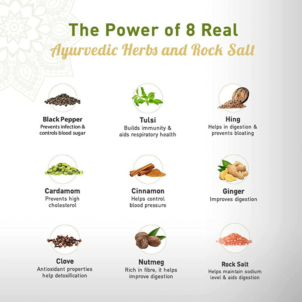 Dabur Vedic Green Teabags - Detox Kahwa - Distacart