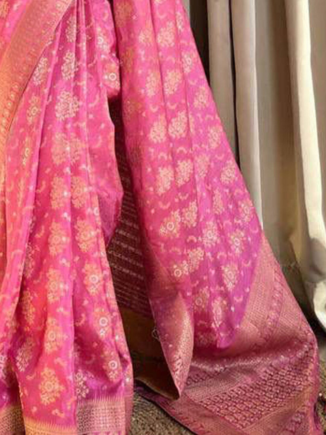 Kalini Woven Design Zari Saree - Distacart