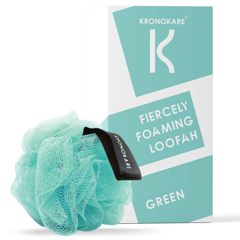 Kronokare Fiercely Foaming Green Loofah