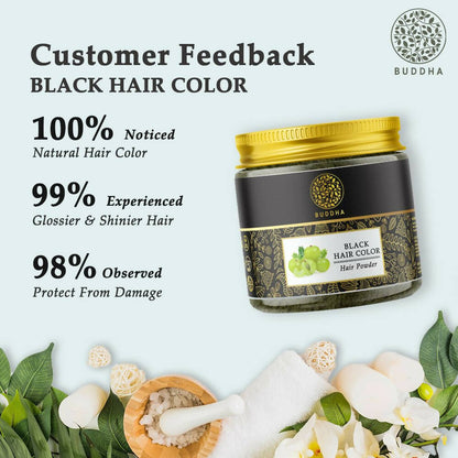 Buddha Natural Black Hair Color - Distacart