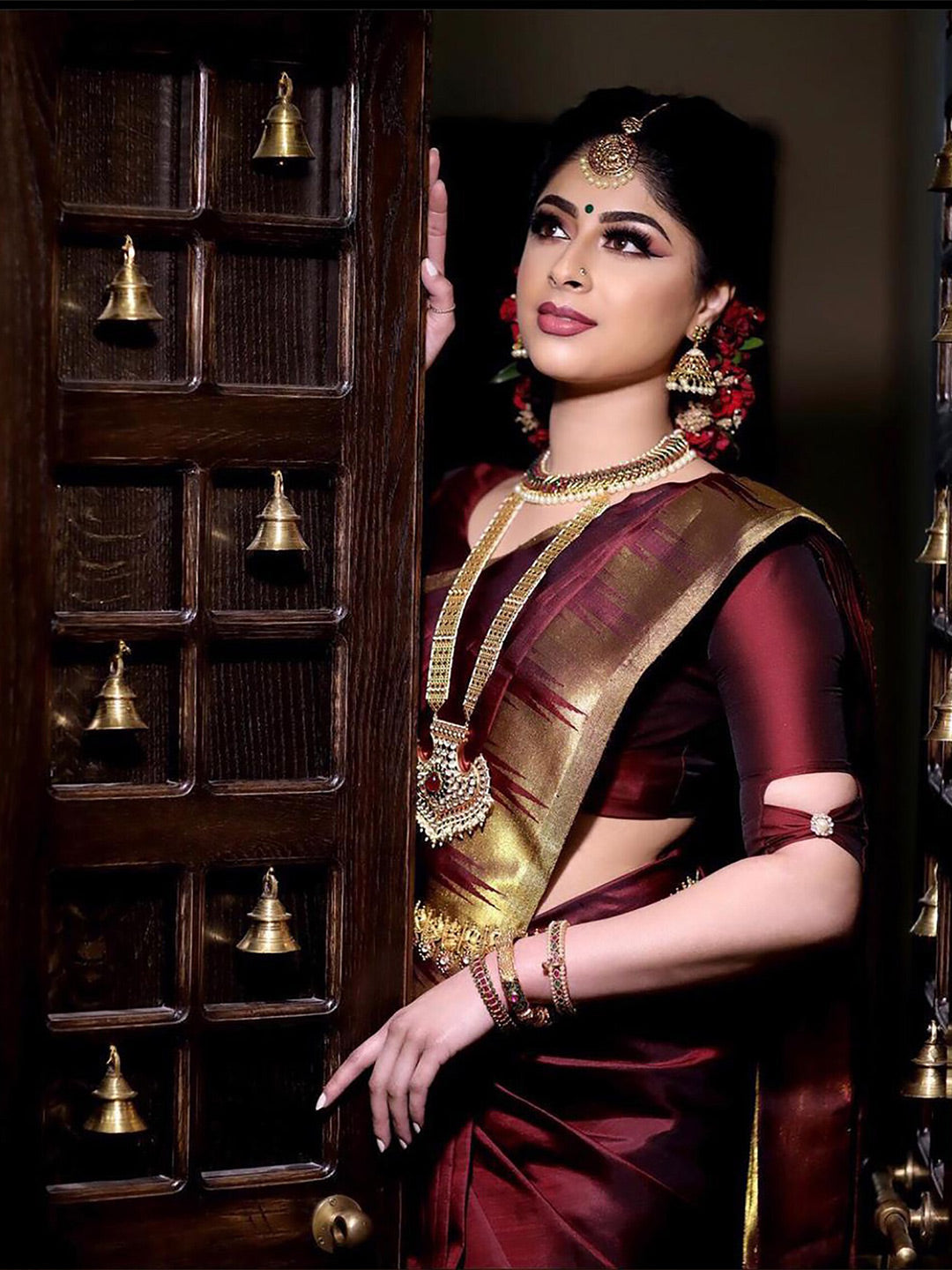 Kalini Woven Design Zari Banarasi Saree - Distacart