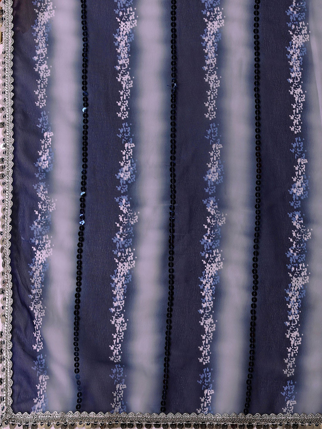 Kalini Embellished Sequinned Pure Georgette Saree - Distacart