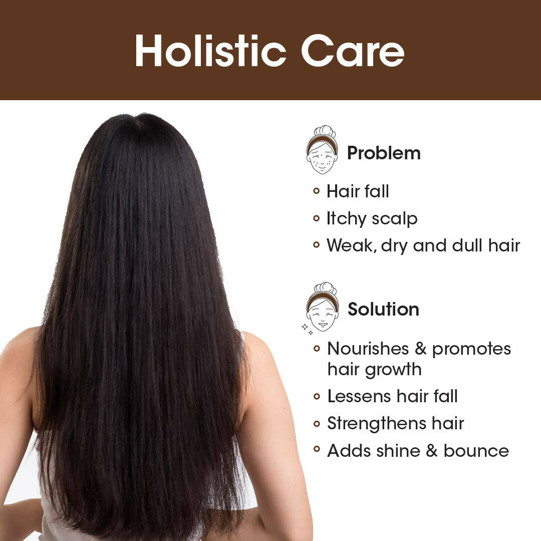 TAC - The Ayurveda Co. BhringaBali Hair Growth Veg Capsules - Distacart