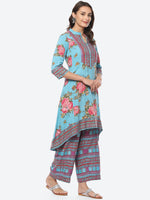 Thumbnail for Biba Women Floral Printed Kurta with Palazzos - Distacart