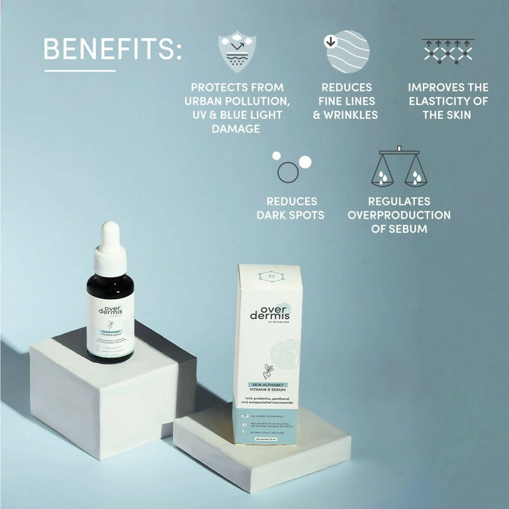 Over Dermis By Disguise Skin Alphabet Vitamin B Serum - Distacart