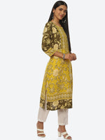 Thumbnail for Biba Women Floral Printed Kurta - Distacart