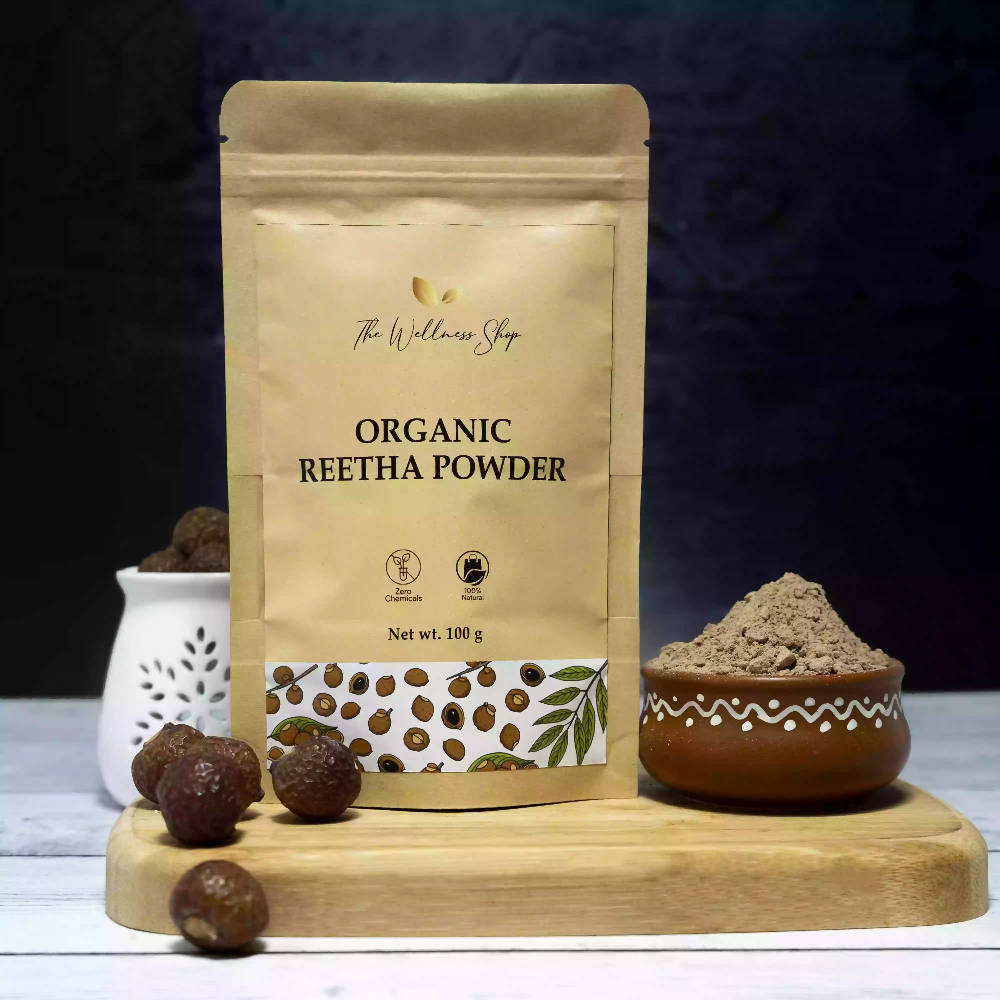 The Wellness Shop Organic Reetha Powder