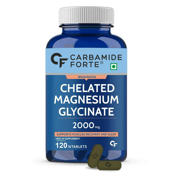 Carbamide Forte Chelated Magnesium Glycinate Tablets - Distacart