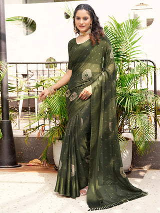 Kalini Bandhani Printed Saree - Distacart