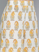 Thumbnail for HERE&NOW Floral Printed Regular Pure Cotton Kurta with Palazzos & With Dupatta - Distacart