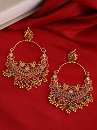 Thumbnail for Shoshaa Gold-Plated Handcrafted Contemporary Chandbalis - Distacart